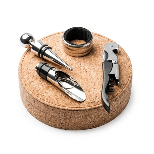 SET DE VINO EN ACERO INOXIDABLE VENET REF AB4091 ROLY
