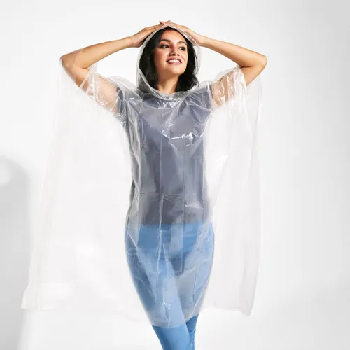 PONCHO PARA LLUVIA COMPOSTABLE VOSTOK REF CB5602 ROLY