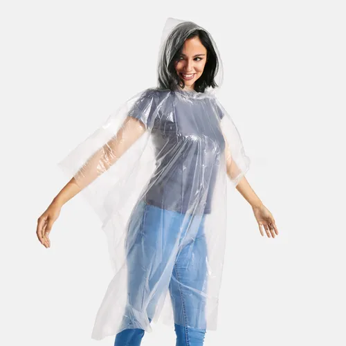 PONCHO PARA LLUVIA COMPOSTABLE VOSTOK REF CB5602 ROLY