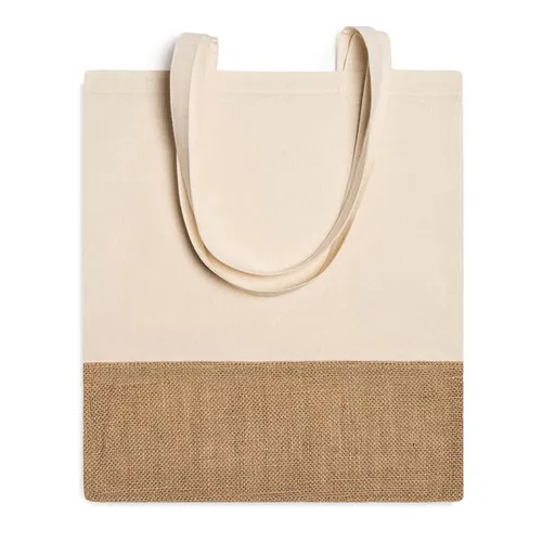 BOLSA ESTILO SACO DE YUTE NATURAL PARMA BO7163