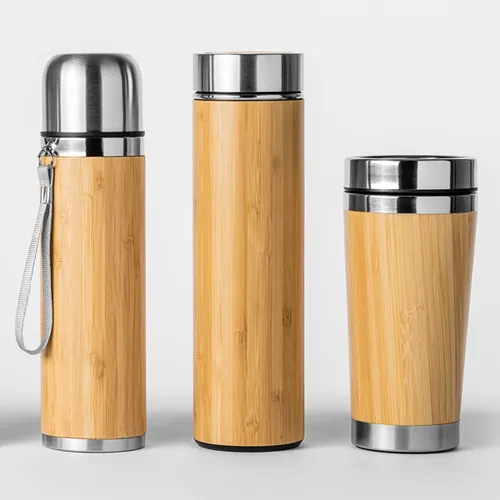 VASO CON PARED DE BAMBÚ YABA REF MD4033 ROLY