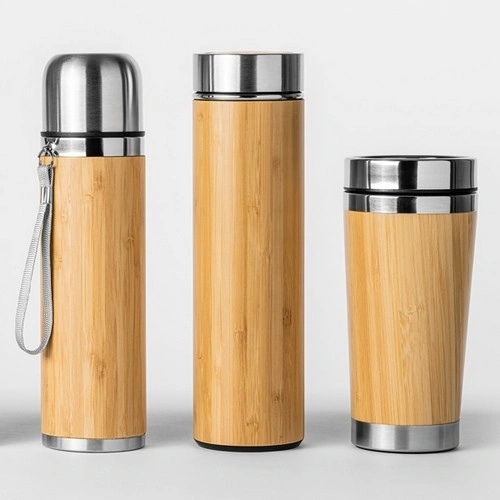 VASO CON PARED DE BAMBÚ YABA REF MD4033 ROLY