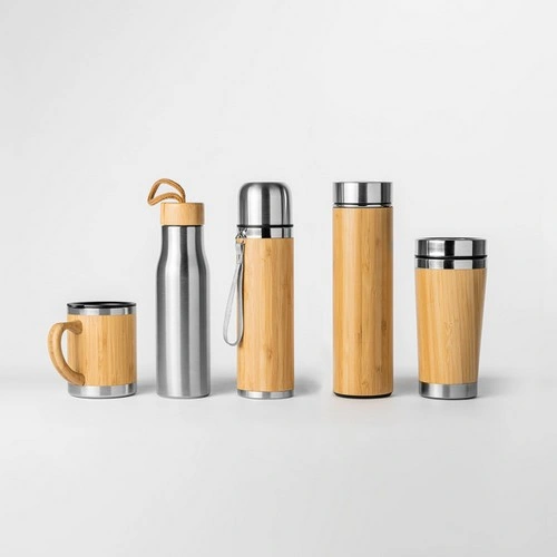VASO CON PARED DE BAMBÚ YABA REF MD4033 ROLY