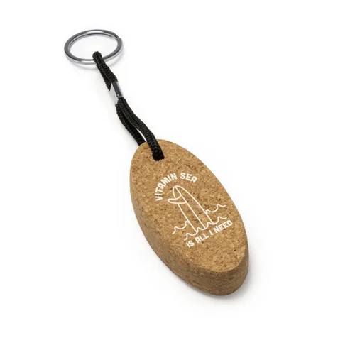 LLAVERO DE CORCHO NATURAL YATE REF KO4108 ROLY