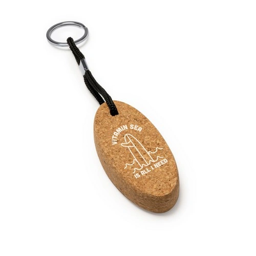 LLAVERO DE CORCHO NATURAL YATE REF KO4108 ROLY