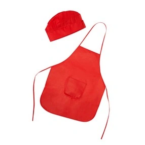 SET DE DELANTAL Y GORRO PARA NIÑOS JAMIE REF DE9133
