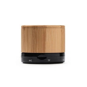 ALTAVOZ INALÁMBRICO BLUETOOTH DE BAMBÚ NERVO REF BS3306