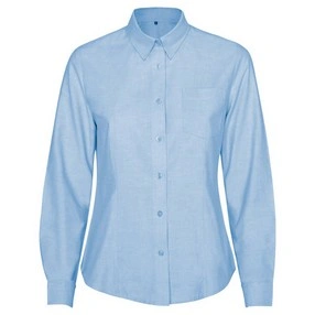 CAMISA DE MANGA LARGA ENTALLADA OXFORD WOMAN REF CM5068