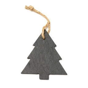 ADORNO NAVIDEÑO DE PIZARRA RUDOLF REF XM1299 ROLY