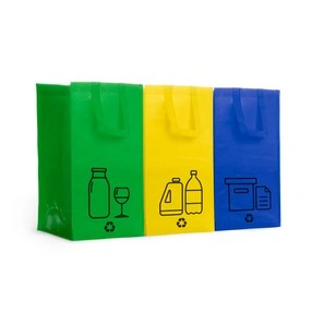 SET DE 3 BOLSAS DE RECICLAJE VOLGA REF BO7147 ROLY